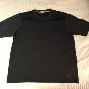 Men’s Burberry Solid Black T-shirt size L